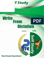 A Booklet For PTE Exam