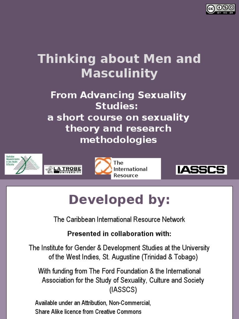 Understanding Masculinity and Sexuality | PDF | Masculinity | Gender