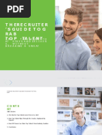 The Recruiter's Guide To Grab Top Talent