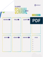 Planner Semanal PDF