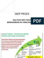 Skop Format Projek Penulisan Dan Poster 230220