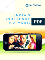 India's Independence Via Mobiles