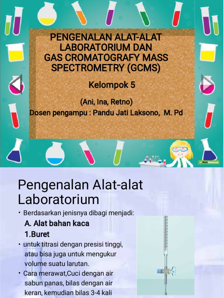 Alat Laboratorium & GCMS | PDF