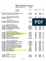 Law Books Pricelist (As of - 2010)