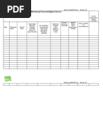 Loose Item Monitoring Form | PDF