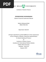 Download Diminishing Musharakah Project by Muhsin Mohamed Said SN45164088 doc pdf