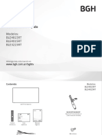 Guia de Inico BGH Ble3215rt Led