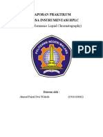 Laporan Analisa Instrumen HPLC