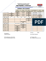 Jadwal Mengajarku