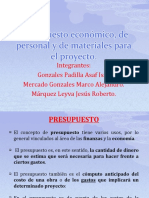 Presentacion Presupuesto