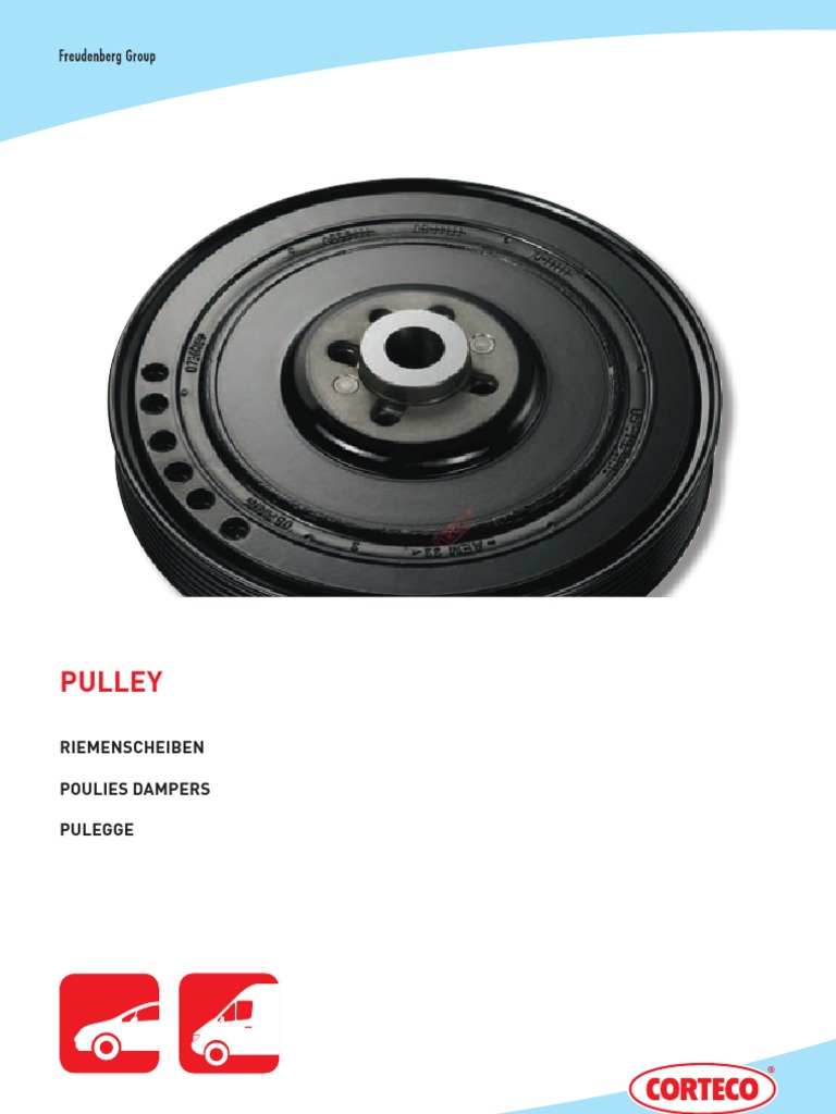 ROMEO※ Corteco Pulley 01 | PDF | Belt (Mechanical) | Vehicle Parts