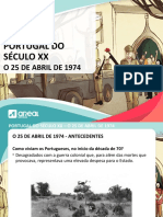 Powerpoint 25 abril a Areal