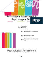 Psychological Assessment and Test