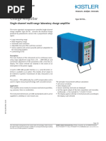 ACC 5011B Charge Amplifier