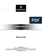 Economics 1A PDF
