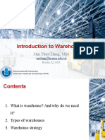 Chapter 1 - Introduction To Warehousing