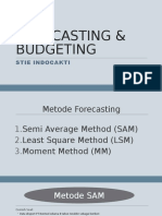 Forecasting Dan Budgeting (ME6)