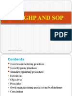 GMP GHP Sop