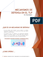 Mecanismos de Defensa en El TLP