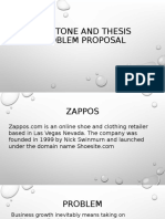 Capstone and Thesis Problem Proposalto Be Edited