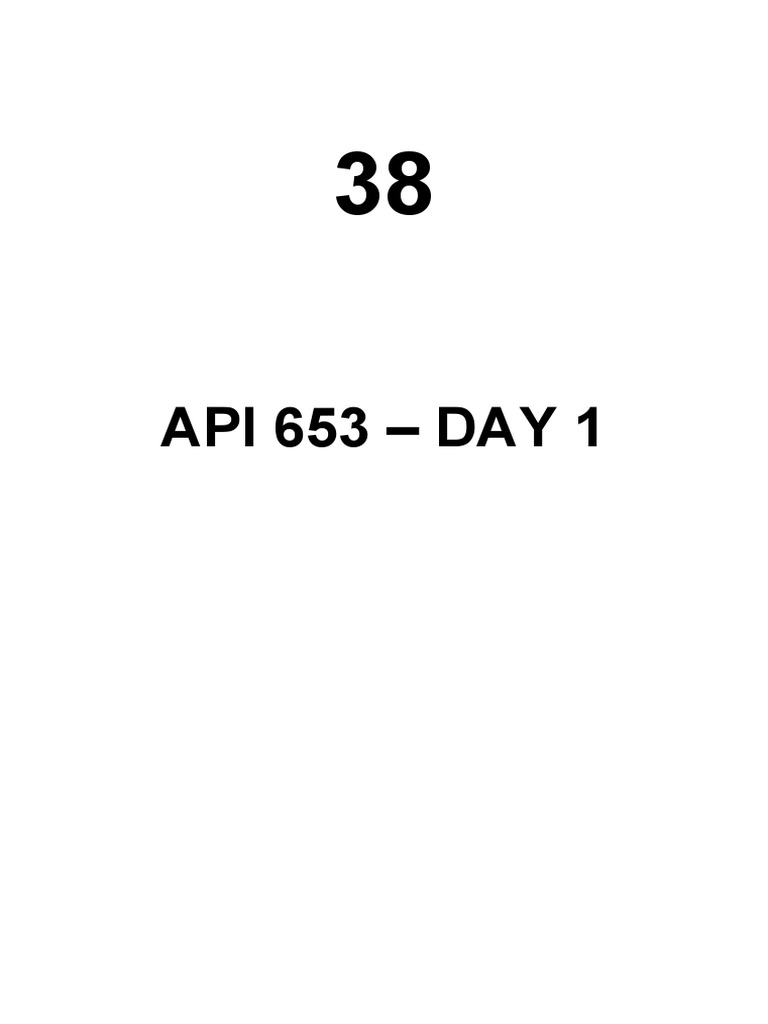 38) Api 653 Day 1 Book (1-112) | PDF | Welding | Construction