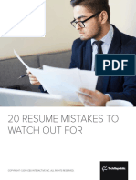 Resume Mistakes