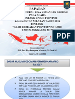 Keuda PAPARAN DIRJEN PEDOMAN APBD TA 2017 - FIXED PRINT