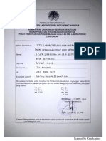 Formulir Keikutsertaan UP 2018 Kota Bengkulu