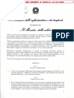 Il decreto del ministero dei Trasporti