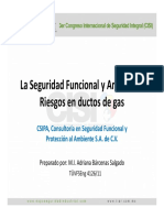 La Seguridad Funcional y Analisis de Riesgos en Ductos de Gas PDF