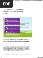 8 Examples - Through SAMR