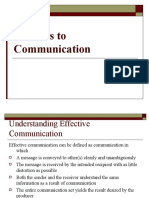 Overcoming Barriers to Effective Communication