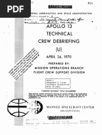 Apollo 13 Technical Debriefing