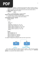 Pointer in C