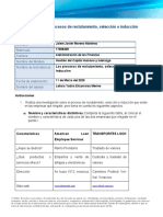 Los Procesos de Reclutamiento, Selección e Inducción UVEG