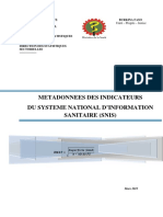 Meta Donnees SNIS PDF