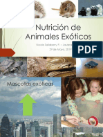 Clase Nutrición Animales Exóticos