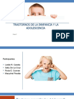 Trastornos de La Infancia y Adolescencia Psicopatologia II