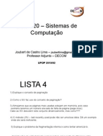 BCC 720 - Sistemas de Computacao - Lista 04 05 06 (2)