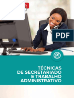 E Book - Curso Tecnicas de Secretariado e Trabalho Administrativo - A2LA2L PDF