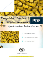 Pengolahan Limbah Radioactive