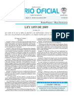 Ley-1355-De-2009 - Ley de Obesidad y Pausas Activas PDF