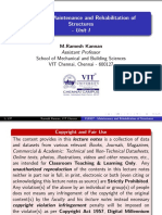 Cle527 Maintenance and Rehabilitation of Structures Unit I PDF