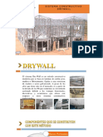 Sistema constructivo Drywall. Consideraciones para placas de yeso y elementos estructurales