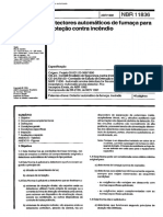 NBR-11836 Detectores Automáticos de Fumaça PDF