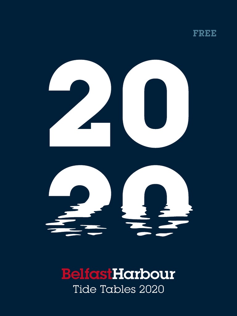 Tide Tables 2020 PDF PDF Tide Water Transport