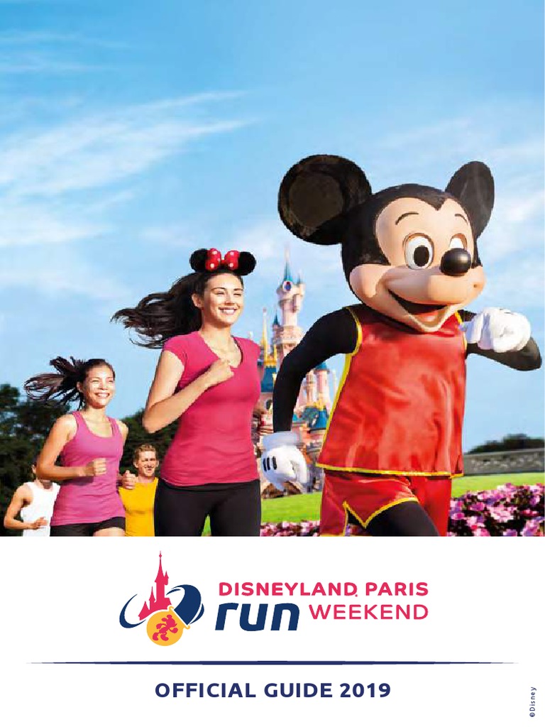 Disneyland Paris Run Weekend Official Guide 20192 PDF PDF Sports