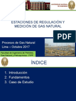 Estaciones de Regulación y Medición de Gas Natural