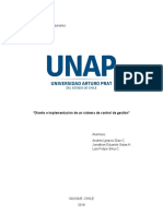 Sistema de control de gestión en la Universidad Arturo Prat de Iquique