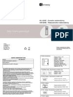 Instrukcja CM WL 02NE Od Roku 2011 PL PDF